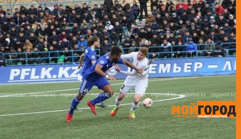 «Акжайык» сыграл вничью с «Кайсаром»