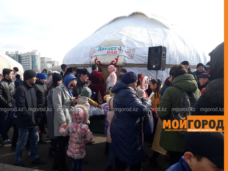 В Атырау празднование Наурыз мейрамы проходит на 10 площадках