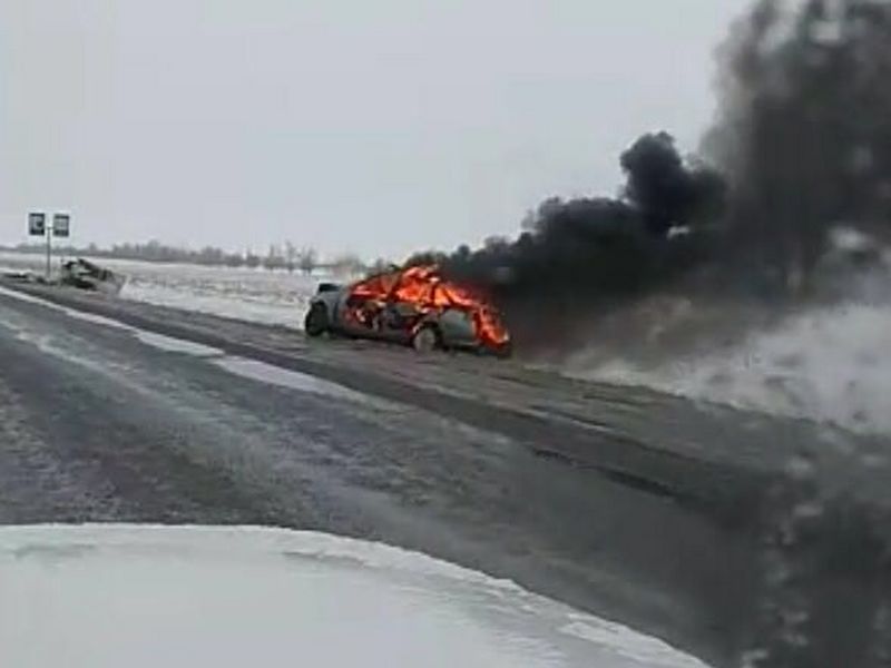 В полиции рассказали подробности ДТП на трассе Уральск-Атырау