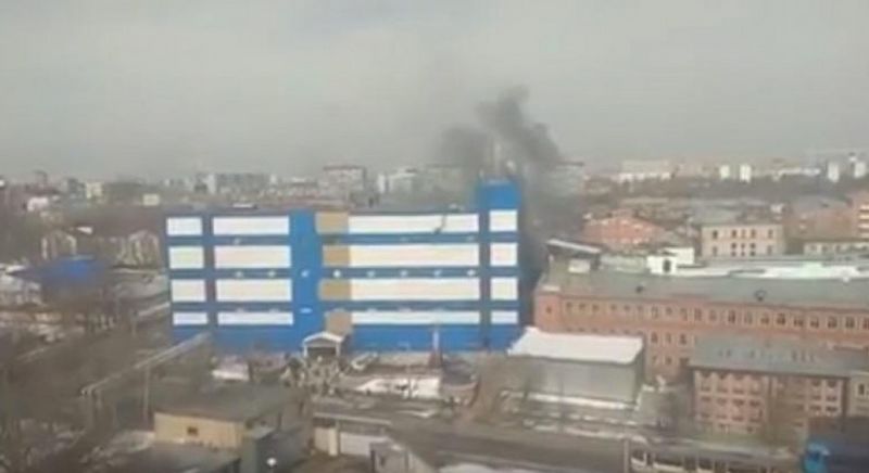 В Москве произошел пожар в ТЦ «Персей для детей»
