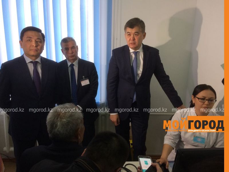 В Уральск с рабочим визитом прибыл министр здравоохранения РК