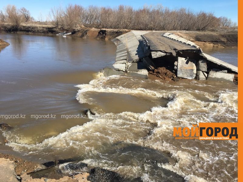 В ЗКО не будут восстанавливать разрушенную паводком дамбу