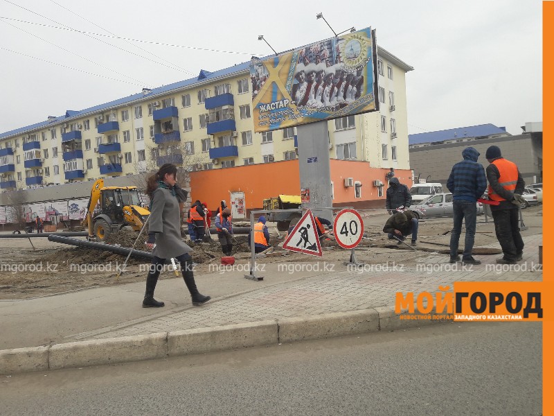В центре Атырау на два дня ограничат движение