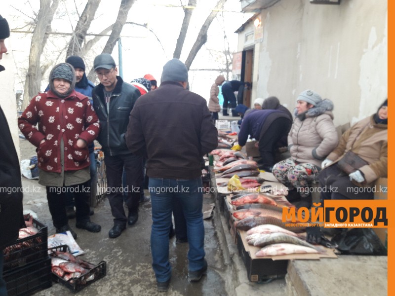В Атырау проверят несанкционированные рыбные рынки