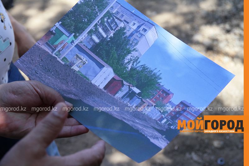 В Уральске на месте незаконно установленных гаражей появится тротуарная дорожка к школе