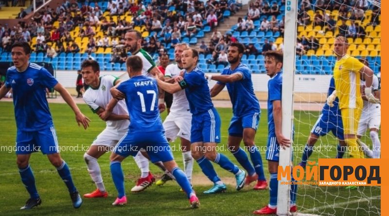 «Акжайык» и «Атырау» сыграли вничью в День Победы