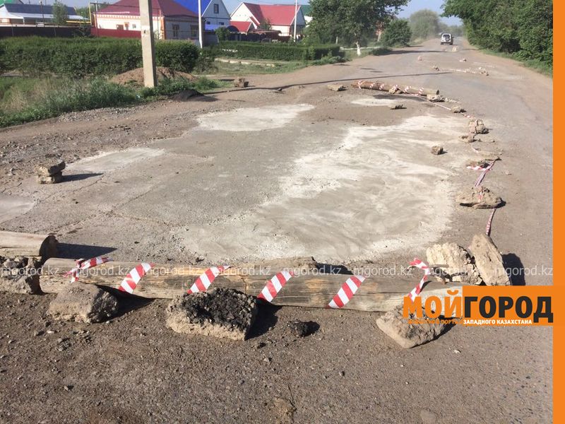 Бизнесмен из ЗКО за свой счет отремонтировал дорогу в месяц Рамазан