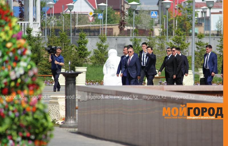 В Уральск прибыл президент Казахстана
