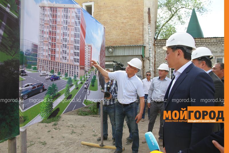 В Уральске достроить многоэтажный дом на месте аварийного планируют к новому году