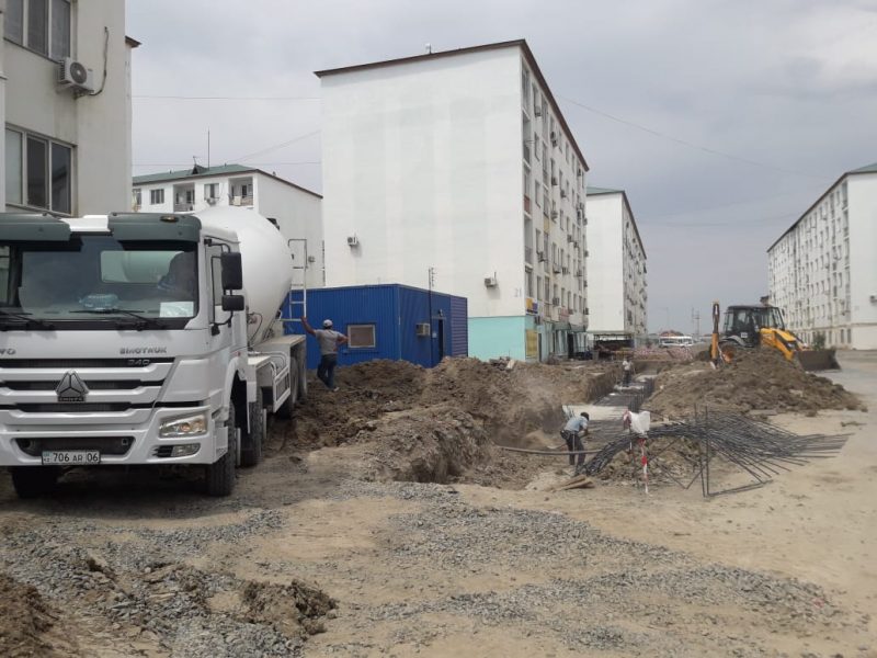 В Атырау 45 домов микрорайона Нурсая подключат к центральной отопительной системе