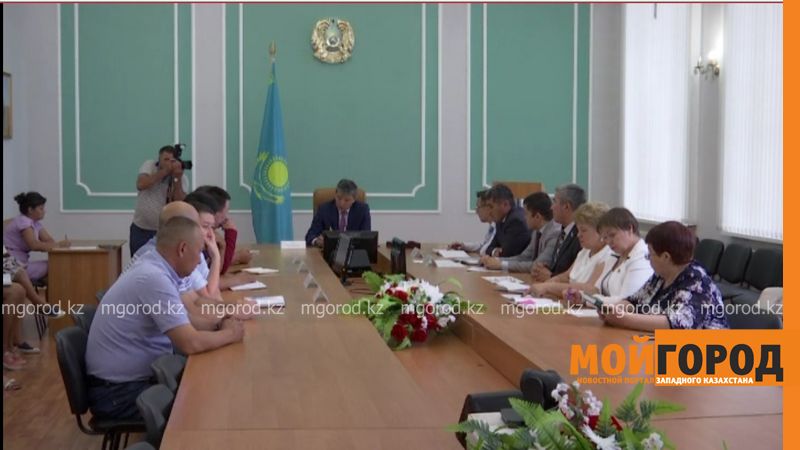 В Бурлинском районе обсудили вопросы благоустройства Аксая