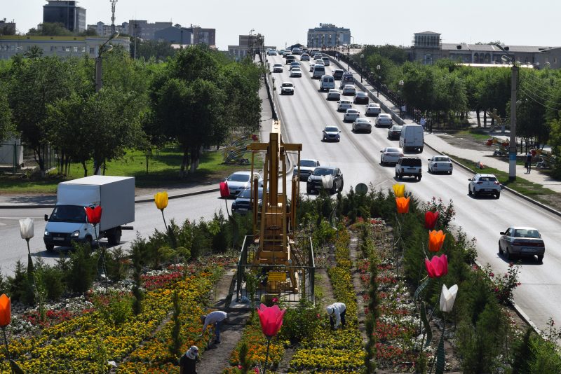 В Атырау разработают концепцию озеленения и благоустройства города