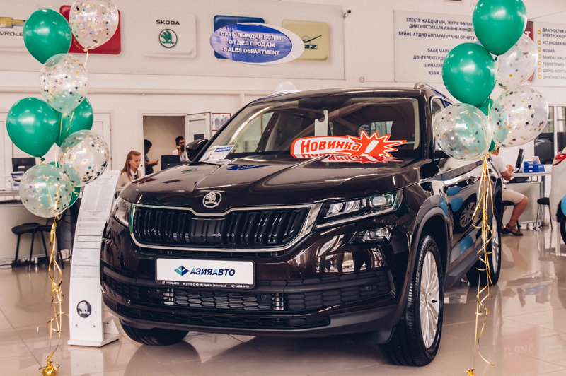 Стильный кроссовер Skoda Kodiaq представил холдинг «Бипэк Авто – Азия Авто»