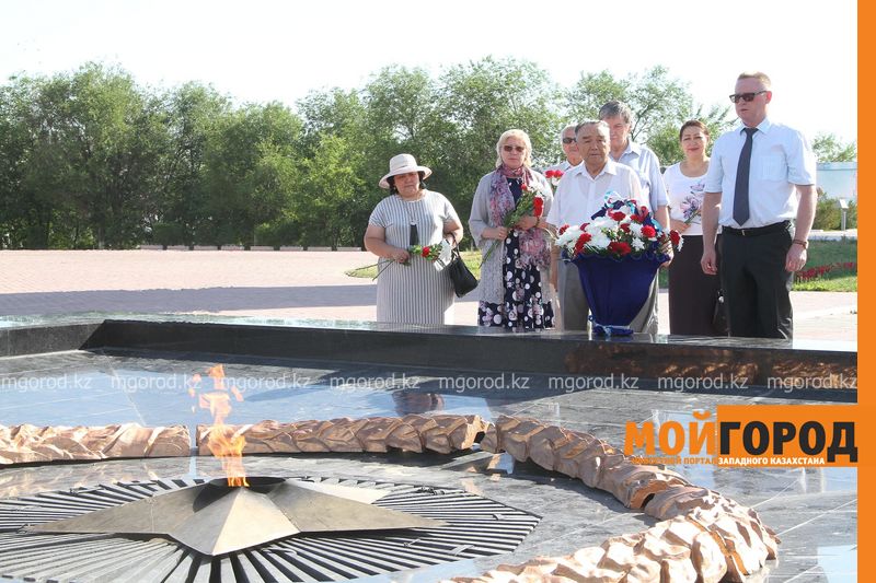 В Уральске отметили 75-летие Курской битвы