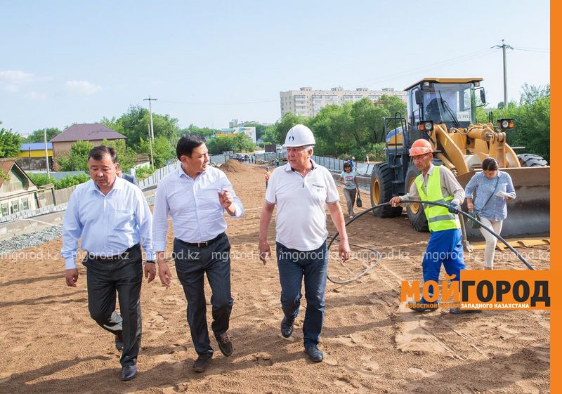 Работы на деповском мосту в Уральске завершены на 92%