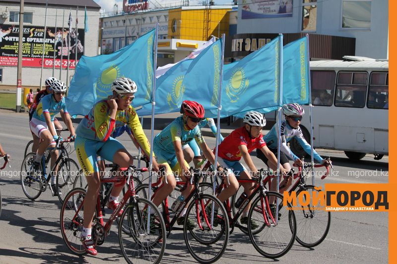 В Уральске стартовал 20-дневный велопробег
