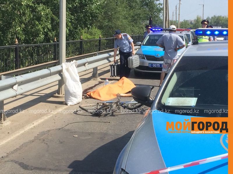 В Уральске насмерть сбили велосипедиста
