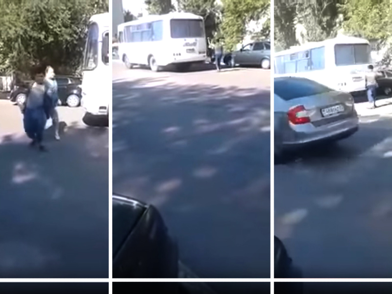 В Уральске инвалида заставили бежать за автобусом