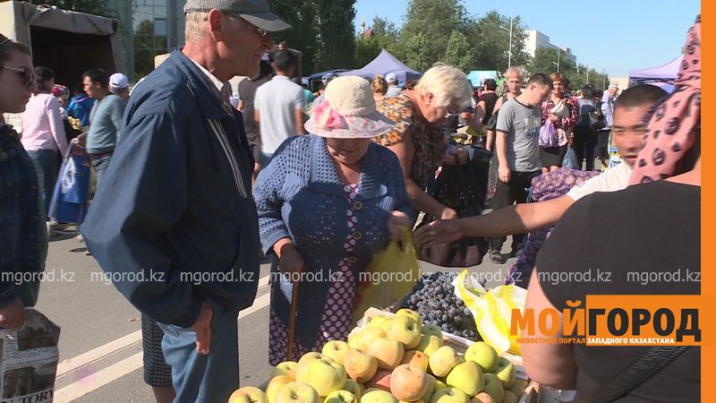 Орал қаласында ауыл шаруашылығы жәрмеңкесі өтті