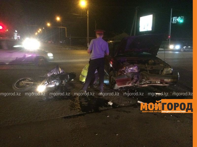 Подросток и девушка госпитализированы с места ДТП в Уральске