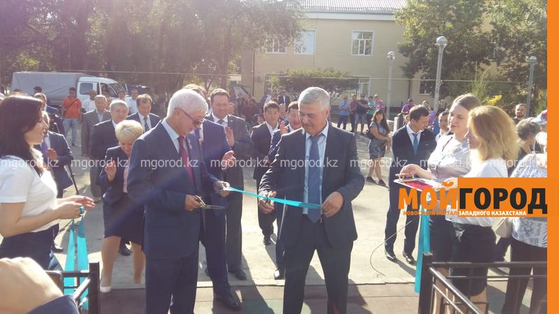 В ЗКО открыли новый сквер