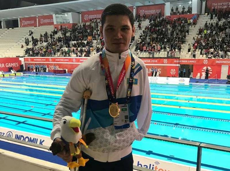 Атырауский пловец стал чемпионом Параазиатских игр