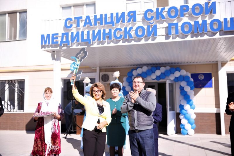 В Атырау открылась новая станция скорой помощи