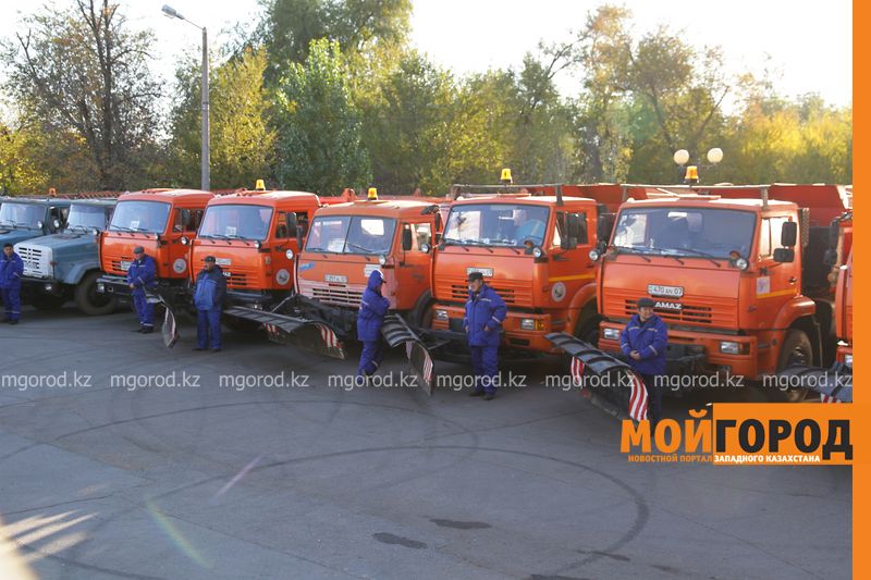 К суровой зиме готовятся коммунальные службы Уральска