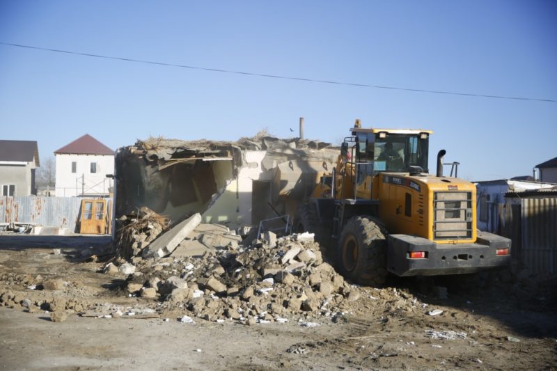 В старой части Атырау снесут дома