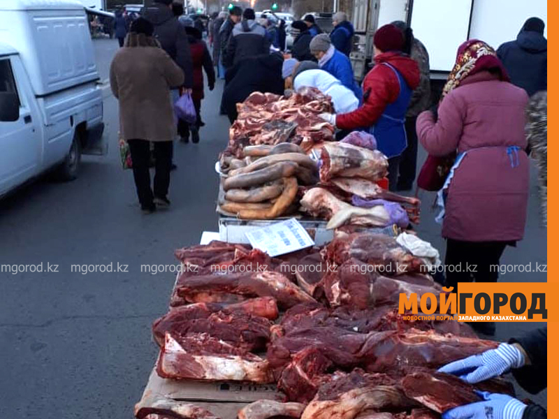 27 туш говядины было продано на сельскохозяйственной ярмарке в Уральске