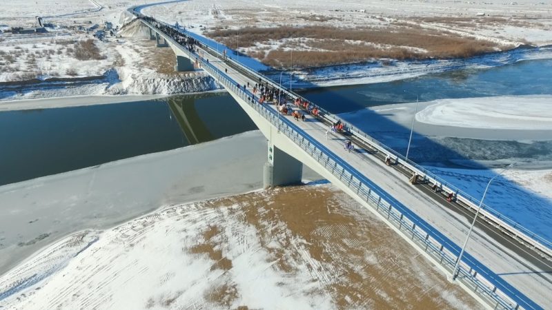 В Атырауской области сдали в эксплуатацию новый мост