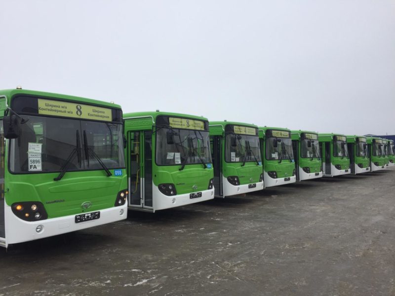 20 новых автобусов пополнили городской автопарк Атырау