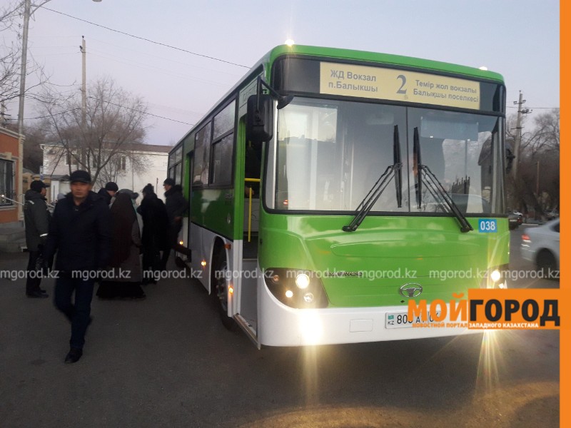 В Атырау обновили очередной автобусный маршрут
