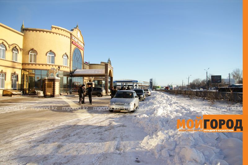 Предпринимателей Уральска будут штрафовать за неубранный снег на территории