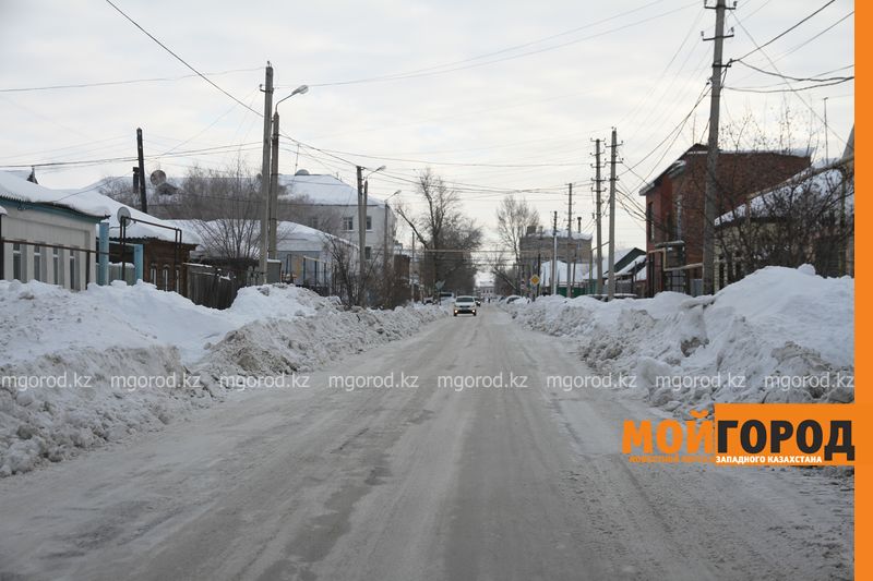 Аким Уральска призвал горожан помочь в очистке города от снега