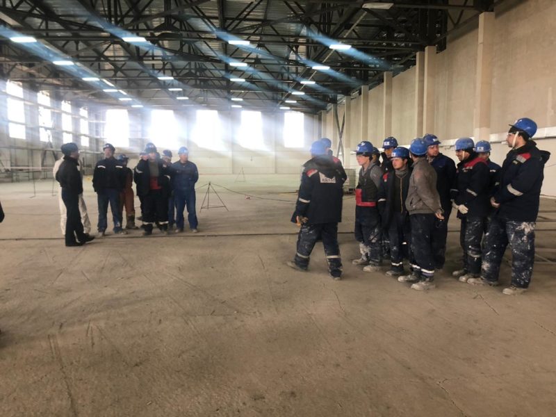 56 граждан Узбекистана работали на стройке соцобъекта незаконно