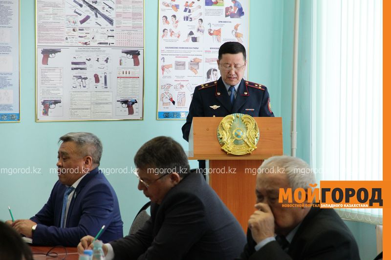 В ЗКО обсудили профилактику коррупции в управлении полиции