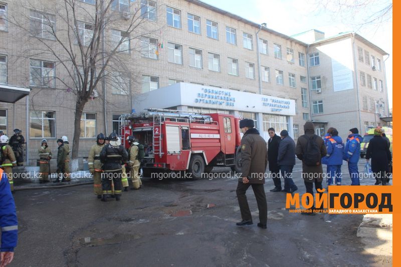 97 рожениц эвакуировали из роддома в Актобе из-за пожара