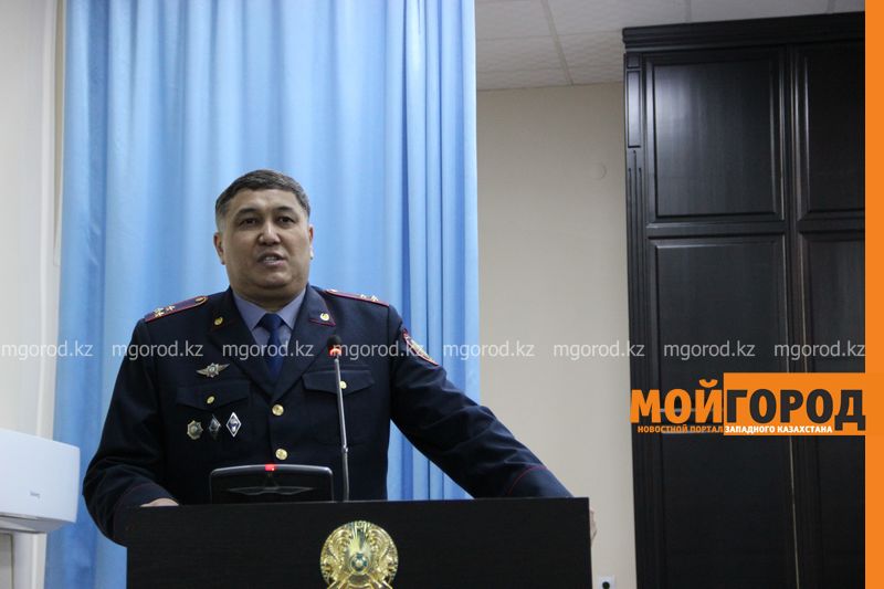 В департаменте полиции Актюбинской области назначен новый руководитель