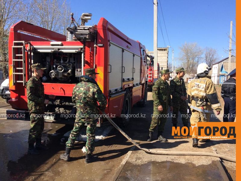 Мужчина и женщина сгорели в пожаре в Актобе