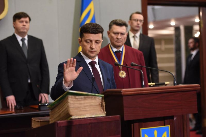Инаугурация Владимира Зеленского: президент распустил Верховную раду