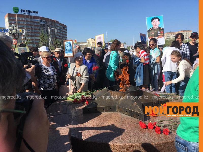В Актобе память погибших почтили минутой молчания