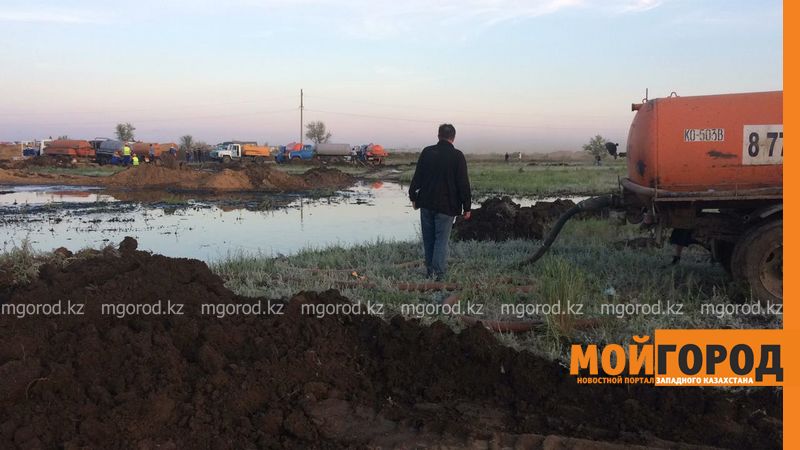 В Уральске устранили аварию на КНС: воду будут давать постепенно