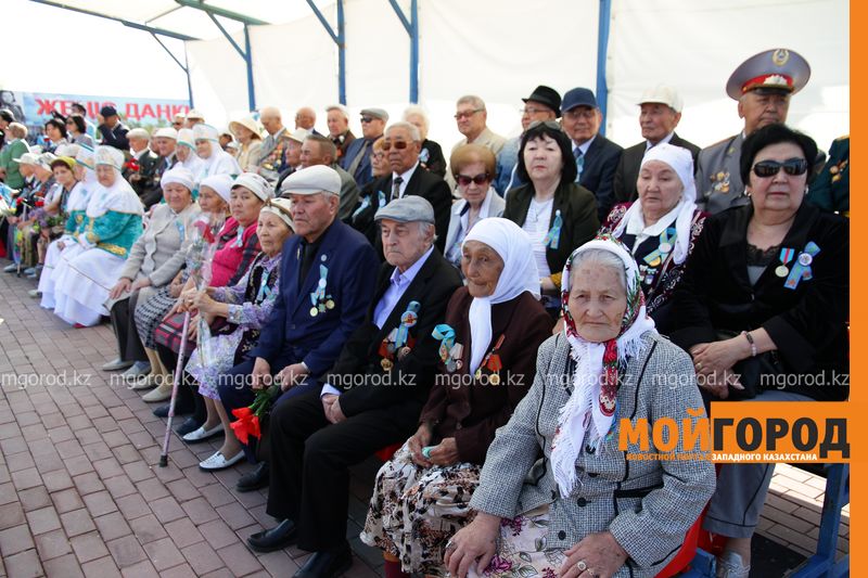 В Уральске отметили День Победы