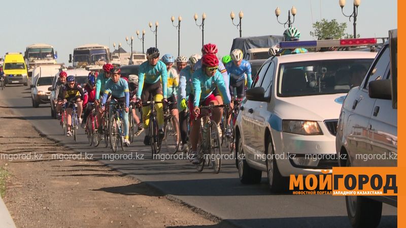 В ЗКО прошел веломарафон