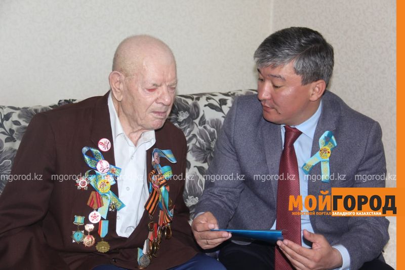 В Бурлинском районе прошло чествование ветеранов ВОВ