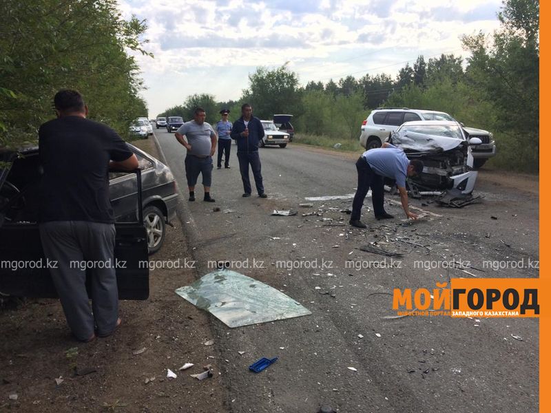 ДТП с участием полицейского произошло в ЗКО