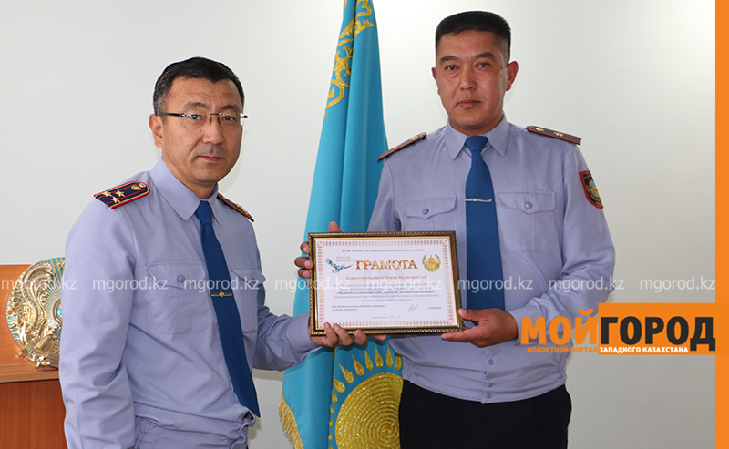 Лучшего участкового выбрали в ЗКО