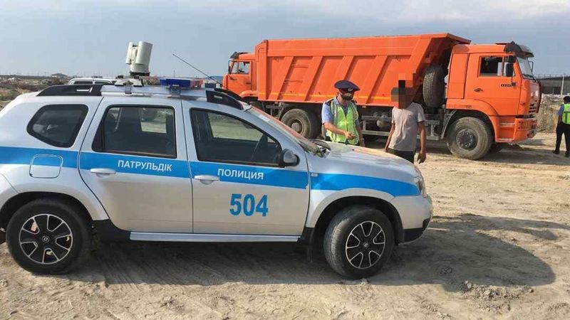 В Атырау выявлена незаконная добыча грунта