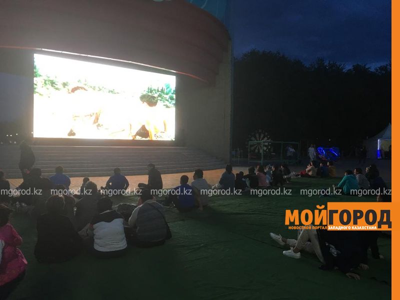 Кино под открытым небом организовали в Актобе